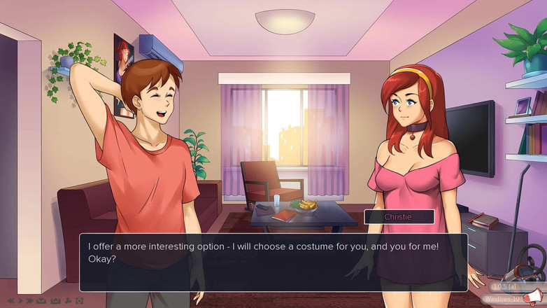 Dirty GamesXxX: MILF's Plaza: Kåt tjej fångades och knullade sig själv med...