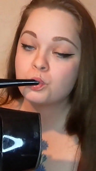Likken en zuigen op mijn vuile hoge hakken