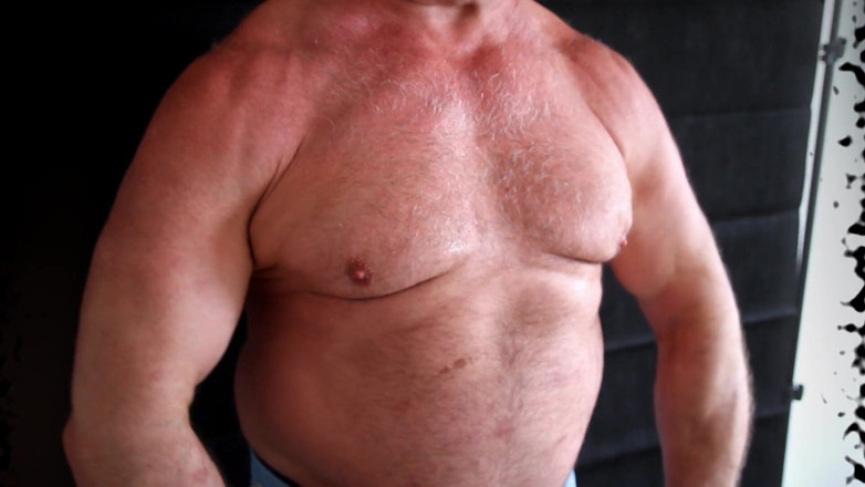 Gaybear1966: 큰 젖탱이의 젖탱이 흑인 대물 자지에게 따먹히는 밀프