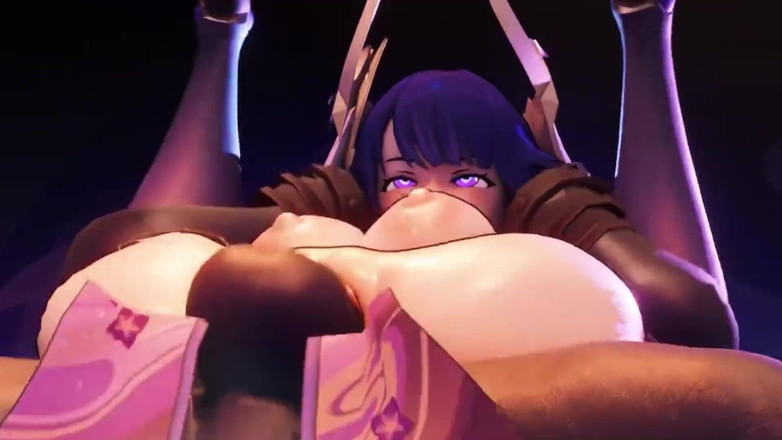 DrAgk: Compilation de Dragk’s Raiden - cosplay animé en 3D, sexe interracial en...