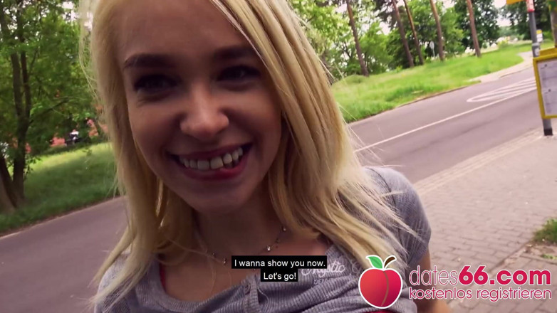 Dates66: Picked up &amp; fucked in outdoor: horny teenie Arteya swallows every...