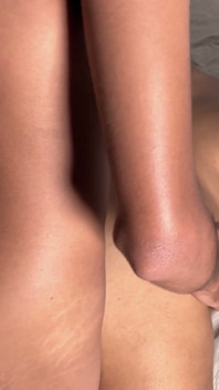 Face Buried in the Sheets While He Rails Her Hard in Doggy, Skin Slapping, Balls Deep