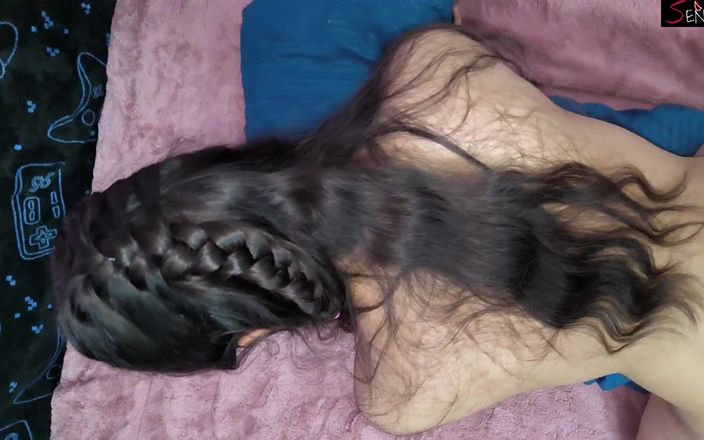 Senuli_Vihansa: देसी गांव की लड़की पहली बार प्रेमी के साथ चुदाई