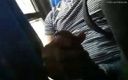Man from Brazil: Exhib, outdoor wank, jerk off cruising: Masturbating in a Bus