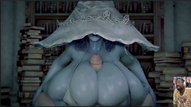 Good news media: Thicc 大屁股 eve 需要硬鸡巴后射，肥乳的屁股 ranni 给你一个乳房交