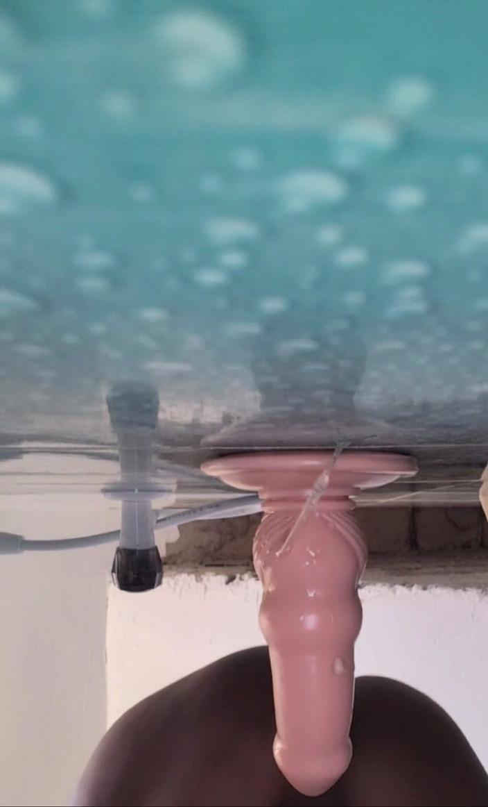 King6: 6 polegadas dildo fodendo minha bunda faminta