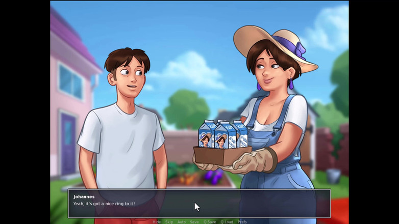 Johannes Gaming: Summertime saga - Diana의 우유 배달