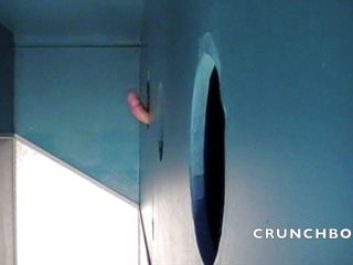 Crunch Boy: Big cocok to suck in glory holes and fuck in...