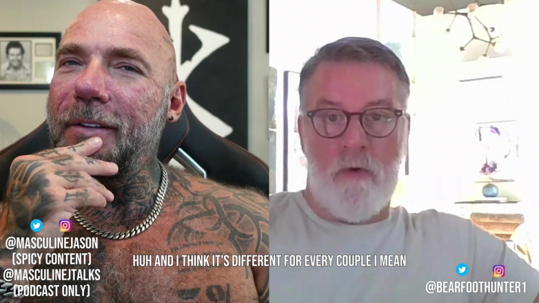 Raw and Uncensored with Masculine Jason: Porn Star Confessions - Bearfoot Hunter (episode 174)