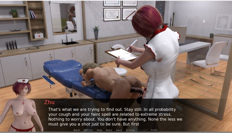 XXX Games Bunk - Trans: Futa Groves - геймплей - ролевая игра - сисси отшлепали, трах в горло и пить сперму фута