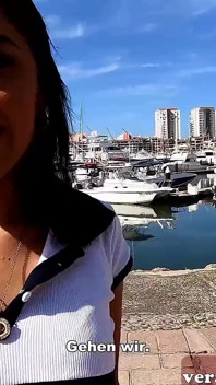 German Sex Tourist Meets Skinny Mexican Slut on Online Date