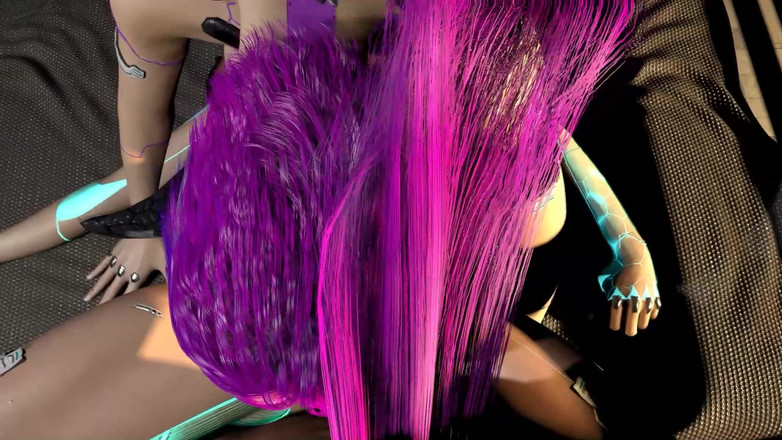 Wraith ward: Threesome with Two New Robot Girls