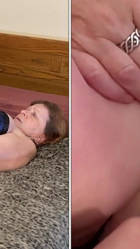 Granny Nurse Chapel’s Bwc Dildo Masturbation & Orgasms