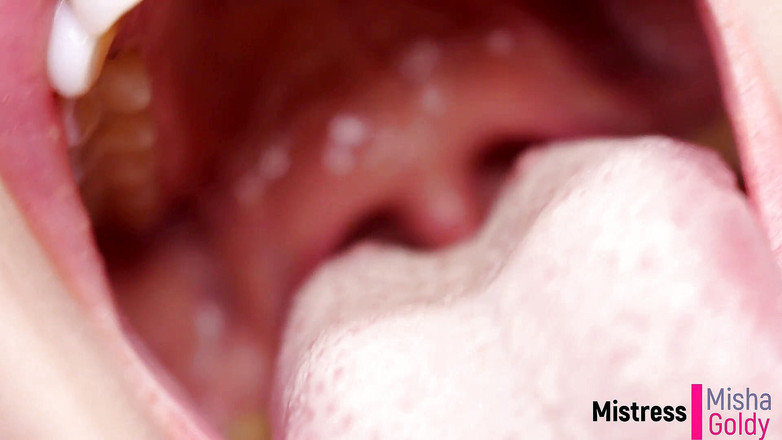 Goddess Misha Goldy: 1 महीने के दौरान हर रोज मेरे साथ वीर्य! दिन 13 - मुंह वाली कामुकता