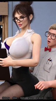 Sexbot - milf tetona domina a un tipo cachondo, una milf de pechos enormes muy sexy - momentos de juego sexy