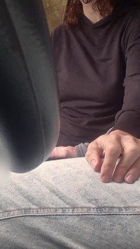 Car Handjob Deal Turns Into a Blowjob - Married Hotwife Can’t Oppose and Takes His Load in Her Mouth