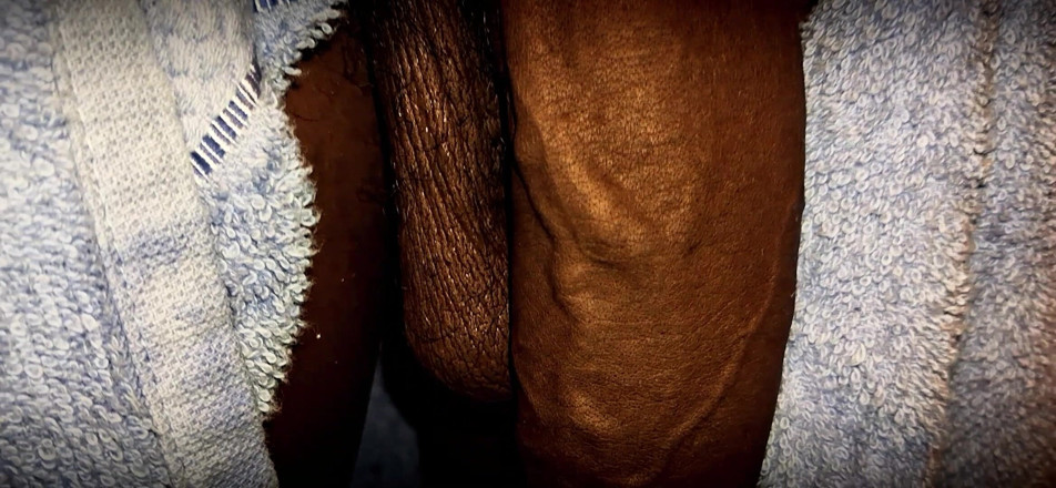 Chocolate Meat Stick: Soft Uncut BBC Slow Motion Close up