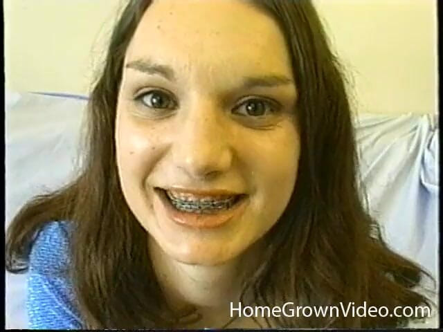 Homegrown Wives: Barely legal teen sucks her man off