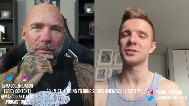 Raw and Uncensored with Masculine Jason: Porn Star Confessions - Serg Shepard (episode 154)