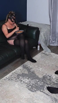 Gimp Feeding Femdom