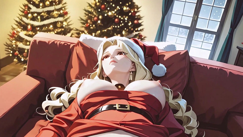 Total Sluts: ブロンドのクリスマスバディがビッグディックプレゼンツを愛している