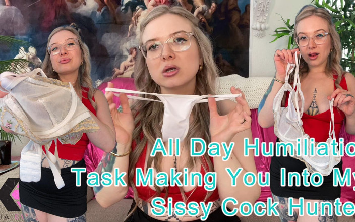 Kaiia Eve: All Day Humiliation Task Making You Into My Sissy Cock...