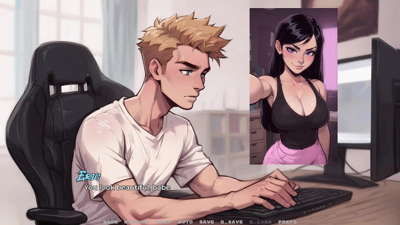 AVN Teller: Моя новая подруга No2 - красная сводная сестренка показывает свой новый купальник. Вы можете видеть ее большую задницу и большие сиськи