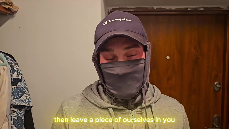 1TeddyBear1: 白いマスクの男とハードコアファック