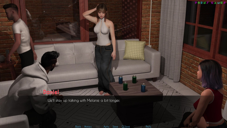 Porny Games: Happily Ever After de Escovic Games - Esposa com tesão assiste...