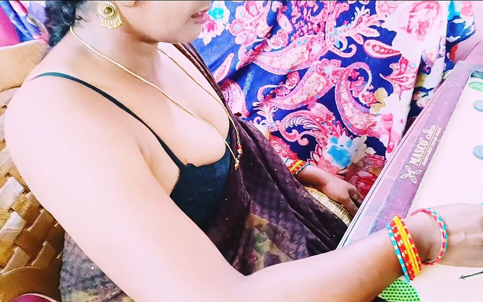 Telugu honey lips: Krásná sexy saree indická Bhabi Bohužel šukání Husbendův malý nevlastní bratr....