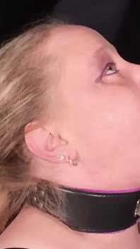 Goth Emo Girl Face Fucked and Swallowing Lucky Neighbors Cum