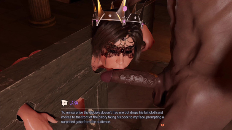 Kitty Gamer: Croft Adventures 3 Lara Loves BDSM and Big Black Cocks and...