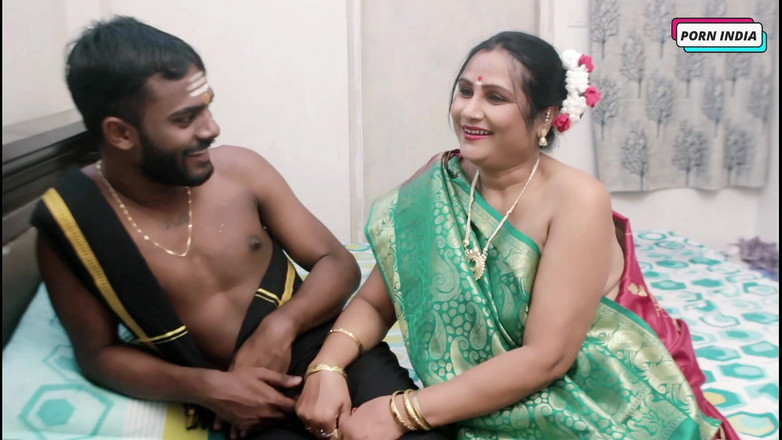 Porn India Studio: Seks romantis hot pasangan yang baru nikah