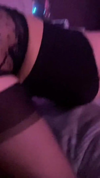 #26 Star Lingerie with Stockings Gentle Blowjob and Cum in Mouth