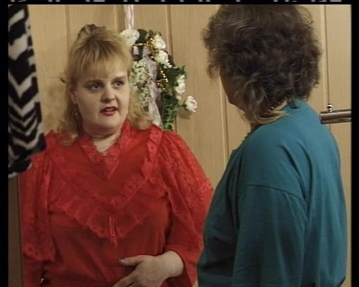 Deutsche Madchen: Chubby German Lady Tries Her Dress and Shows It to...