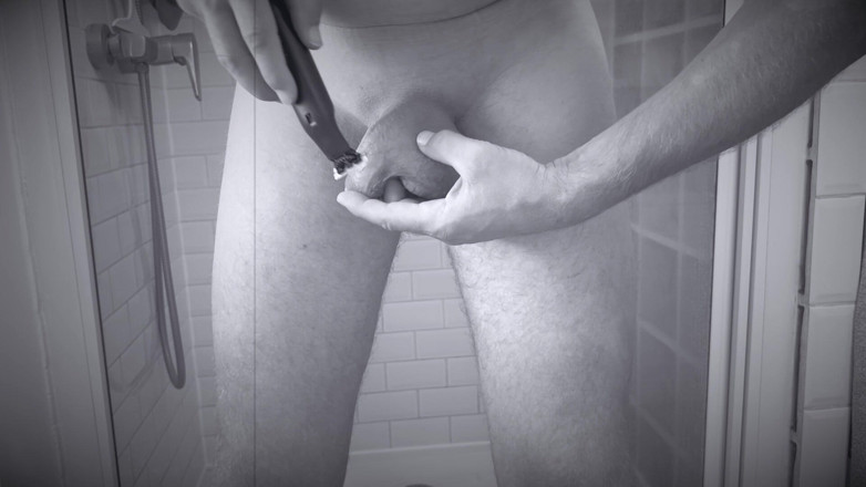 Puppy Jack: Shaving Dick and Ass Hole
