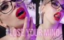 Goddess Misha Goldy: Mes grosses lèvres rouges séduisantes te font perdre tout contrôle