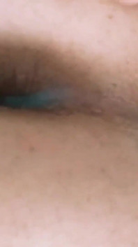 Cumming to anal hole