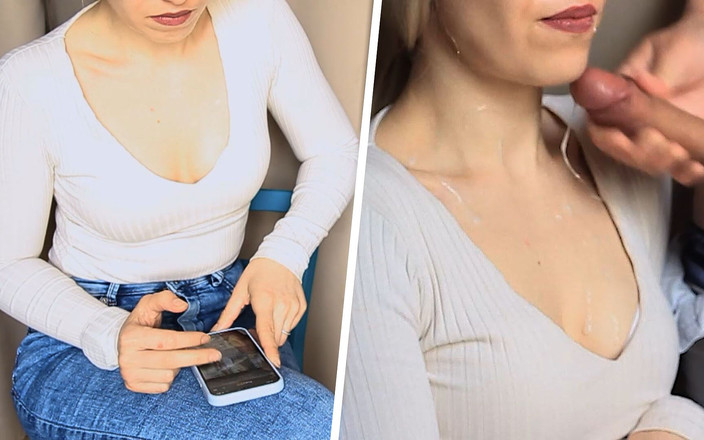 Foxy_Lovers: 私の電話を見ながら無視された射精