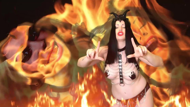 Goddess Misha Goldy: 让你的最后一次高潮，为你的恶魔离开自己！Executrix-fantasy 撸管指挥