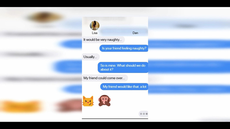 Lisa X Lopez: Neúmyslná textová zpráva