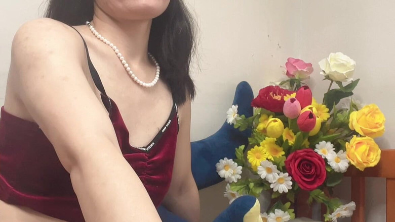 sweethanajapanese: Petite Hana Suck Dick Then Open Tyny Pussy Hole with...