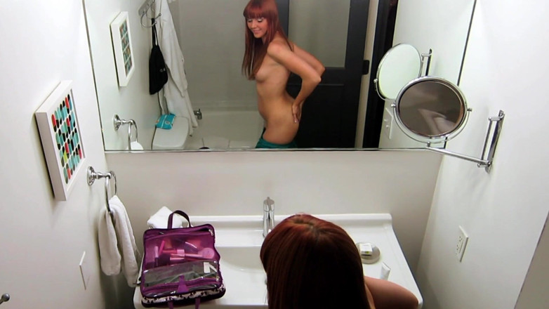 LesbianFantasies: Redhead and blonde fuck each other