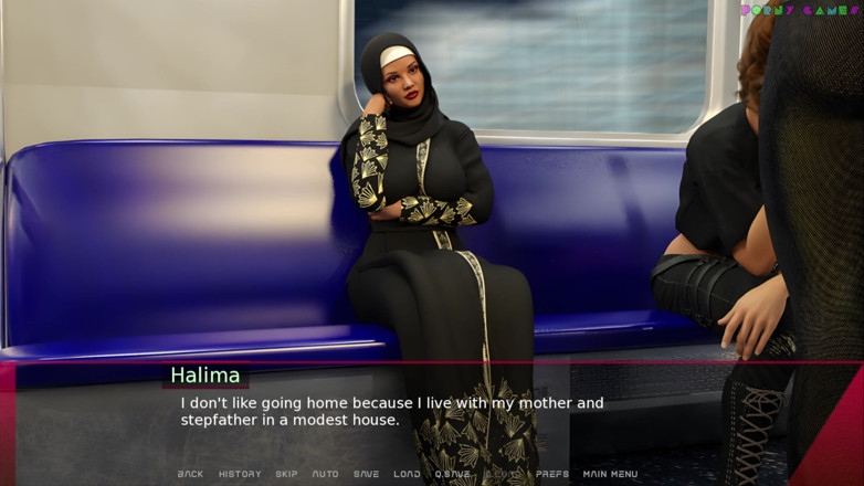 Porny Games: Svět potěšení od Sharmota - muslimská mladá dáma má anál s...