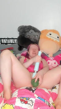 Intense Fantasy Dildo Orgasms