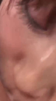 She Keeps Sucking His Dick with a Delicious Taste While He Keeps Whispering in Her Ear -1