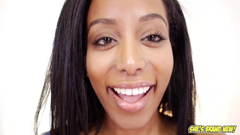 Top Web Models: Deana Dulce Cute Small Tits Teen Ebony POV No Hand...
