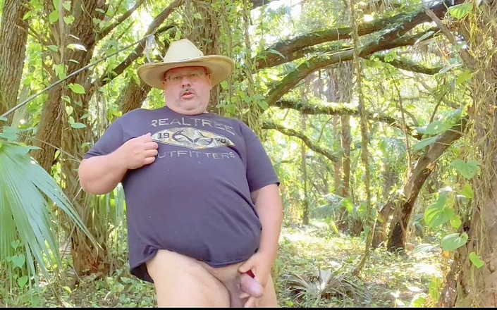 Hand-Free-Daddy-Chub: Orgasme bebas tangan zakar ayah gergasi