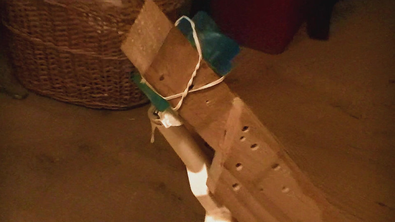 Mark Hannes: De Kerst zaklamp stand neukpartij masturbatie