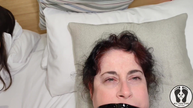 All You Can Fetish: Lesbian Couple Tide up by Stranger Bondage Fetish